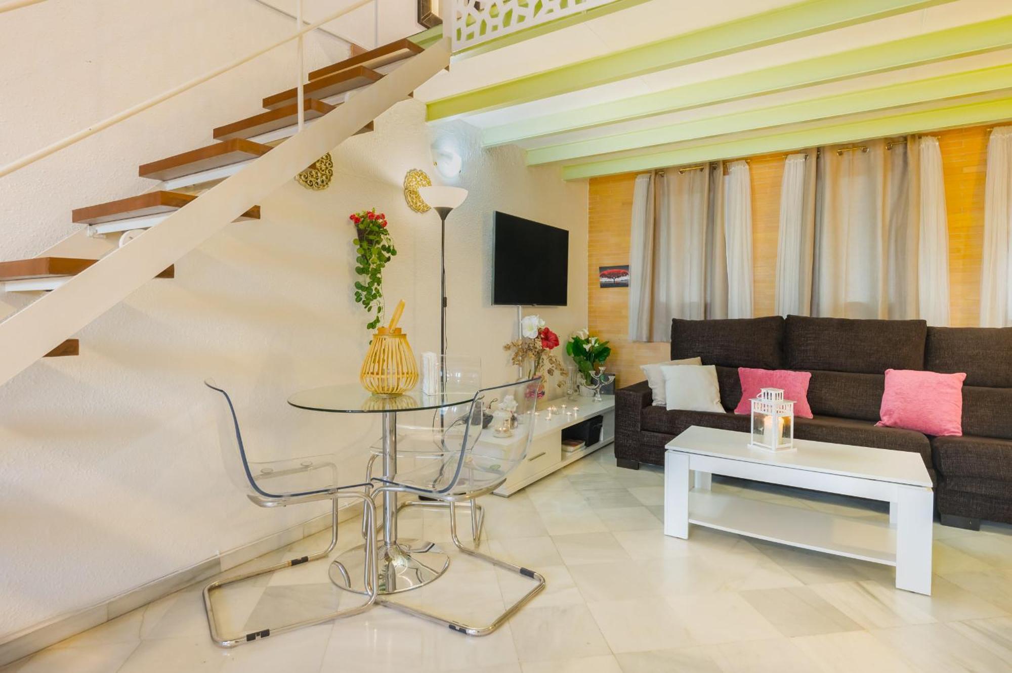 Atico Penthouse Seville Terrace Dup Exterior photo